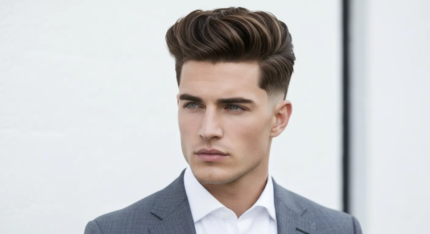 Pompadour Haircut Ideas For Men