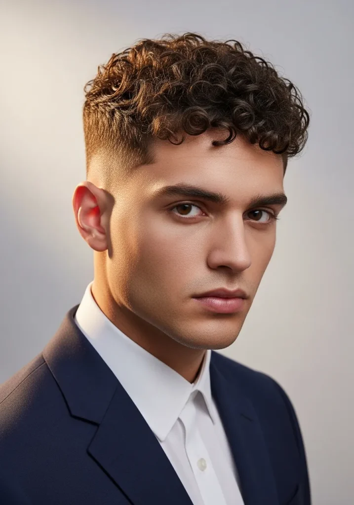 Short Curly Hairstyle