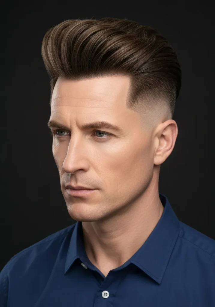 22 Volumizing Haircuts for Thin Hair Men 6 Short Pompadour for Thin Hair
