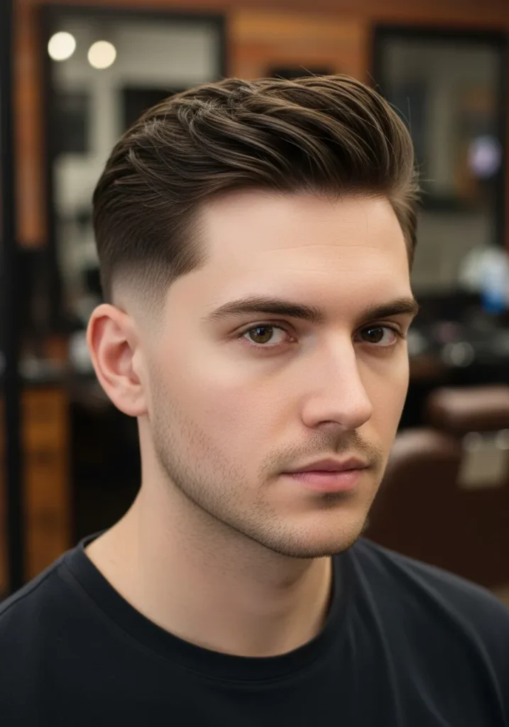 Short Scissor Cut with Clean Neckline