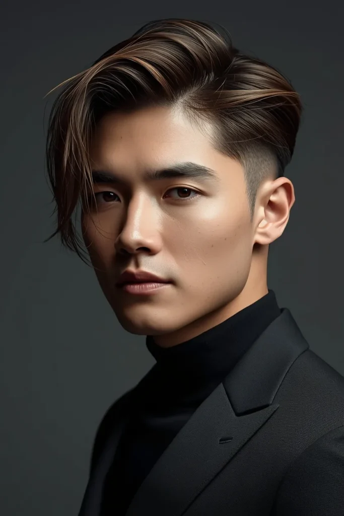 21 Men’s Layered Hairstyles to Boost Volume 11 Side-Part Layered Hairstyle