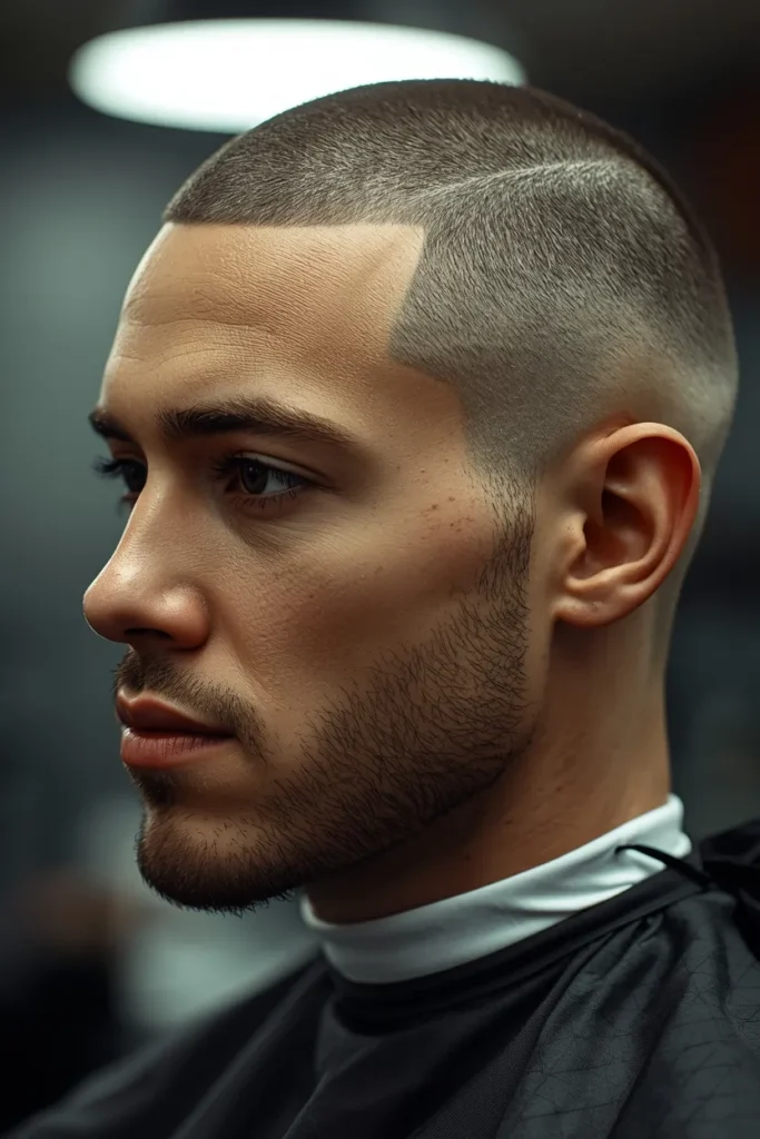 21 Fade Haircut Styles for Modern Men 5 Skin Fade (Bald Fade)