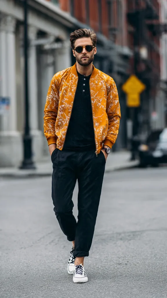 Sporty Chic with a Track Jacket