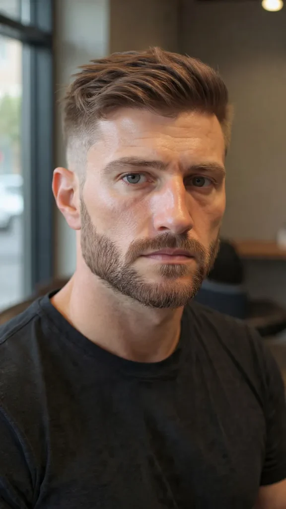 21 Men’s Layered Hairstyles to Boost Volume 3 Textured Layered Crop