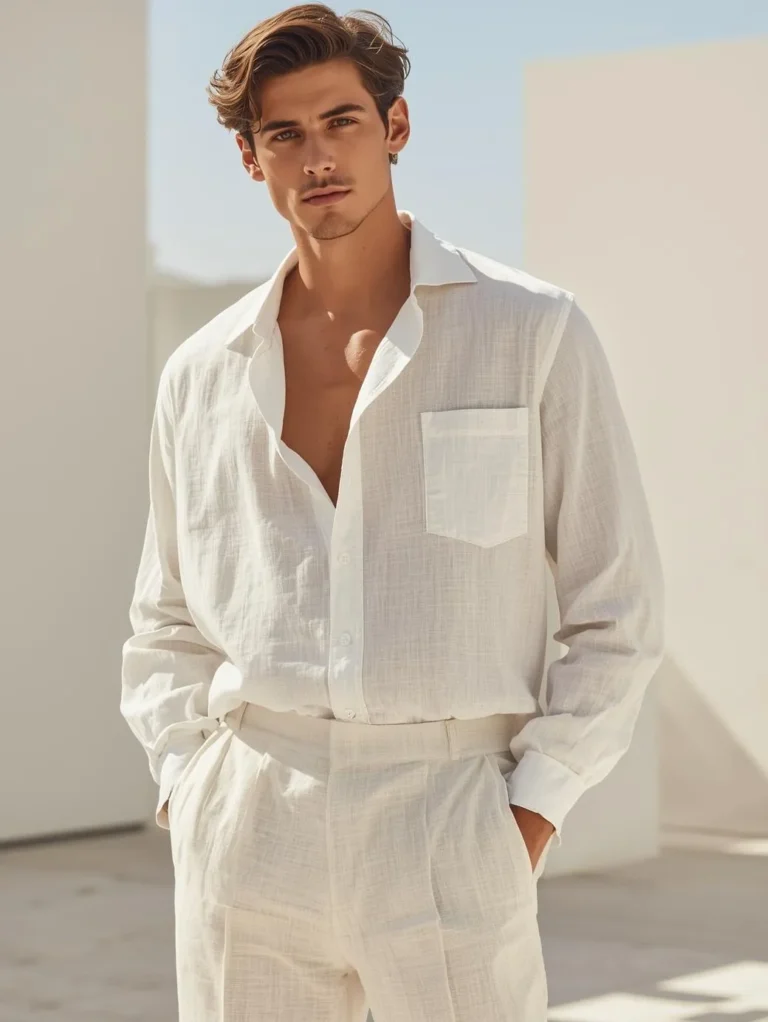 20 Stylish Wide Pants Outfit Ideas for Men 9 Wide Pants Outfit