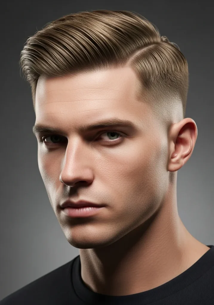  Undercut with Side Part