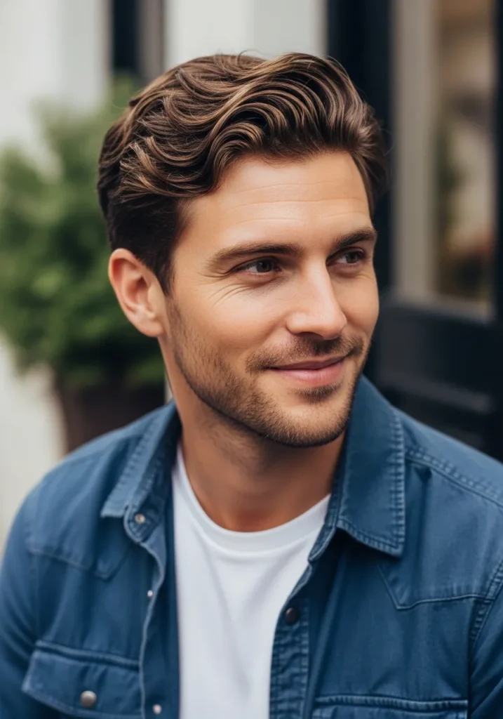 22 Volumizing Haircuts for Thin Hair Men 18 Wavy Crop for Thin Hair