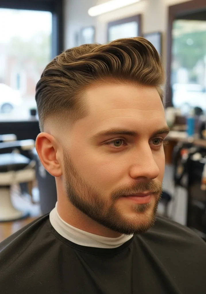 Wavy Undercut Fade