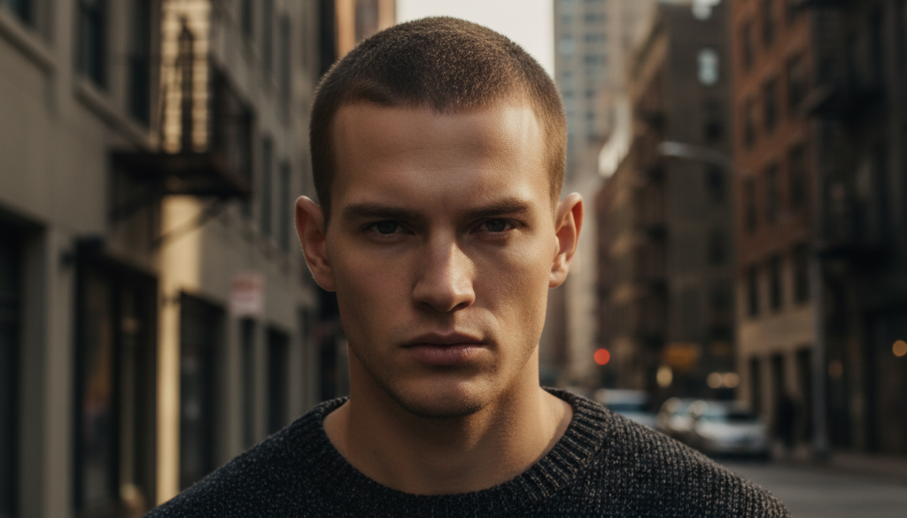 22 Trendy Buzzcut Hairstyles for Men 3 image 141