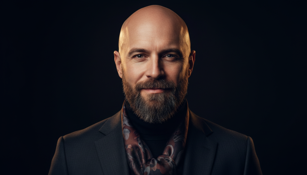 25 Bold Bald Beard Styles to Stand Out 9 image 147