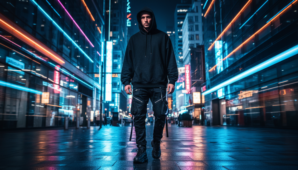 Urban Streetwear with Oversized Layers