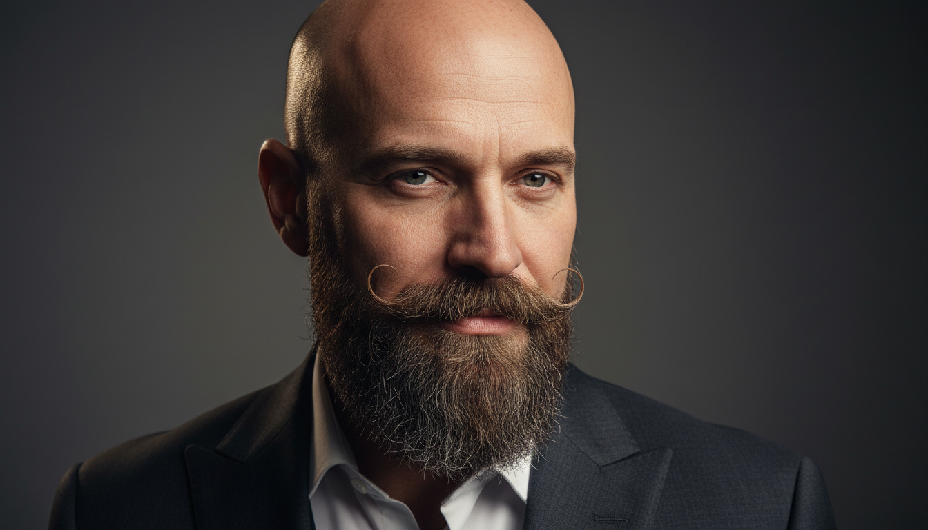 25 Bold Bald Beard Styles to Stand Out 1 Bald Beard Styles