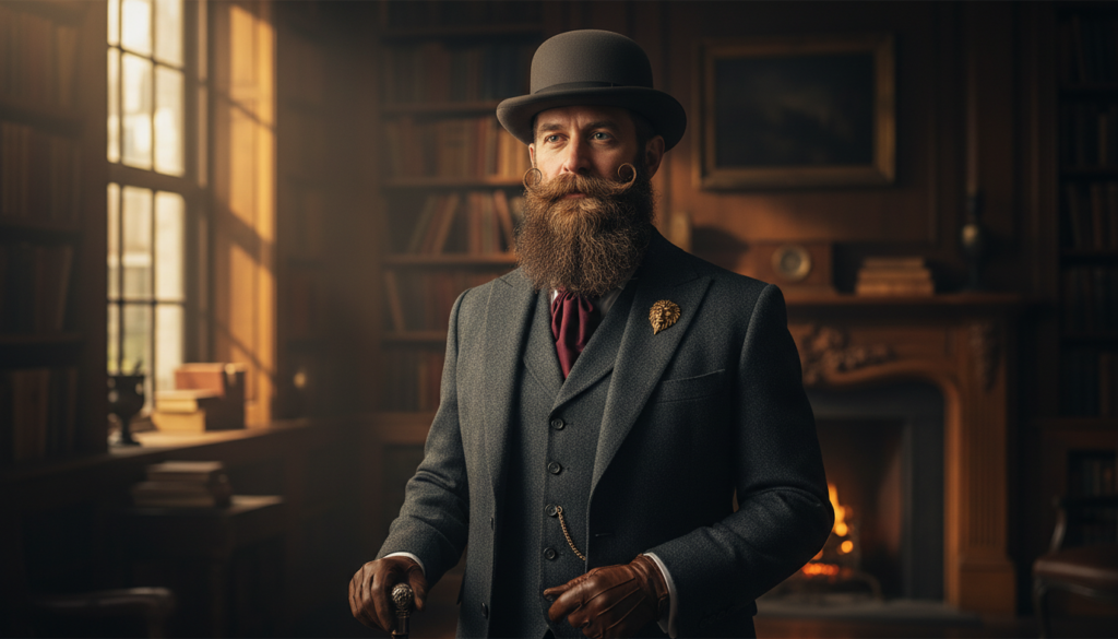 25 Long Beard Hairstyles for Men 12 image 246