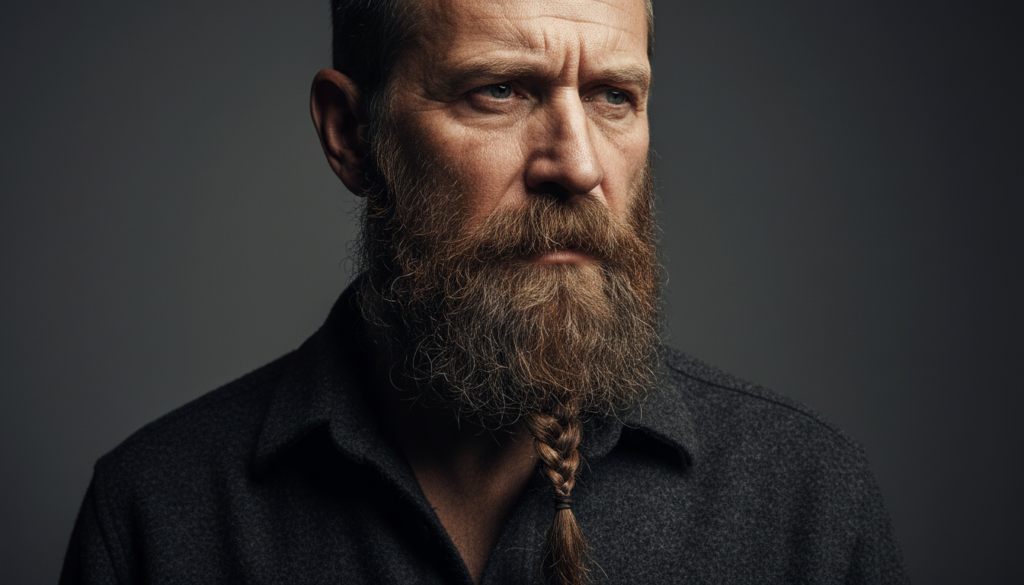 25 Long Beard Hairstyles for Men 14 image 250
