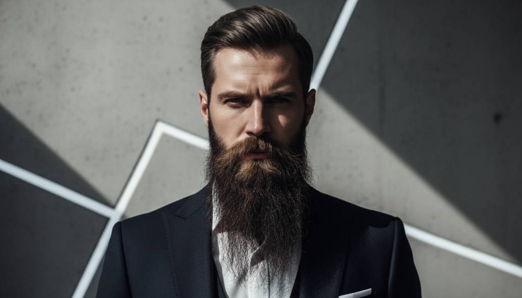 25 Long Beard Hairstyles for Men 18 image 251
