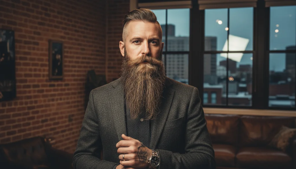 25 Long Beard Hairstyles for Men 20 image 255
