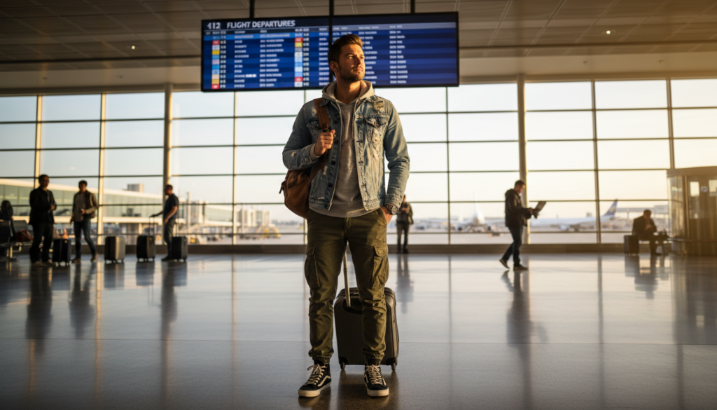 20 Airport Outfit Ideas for Stylish Men 5 image 464