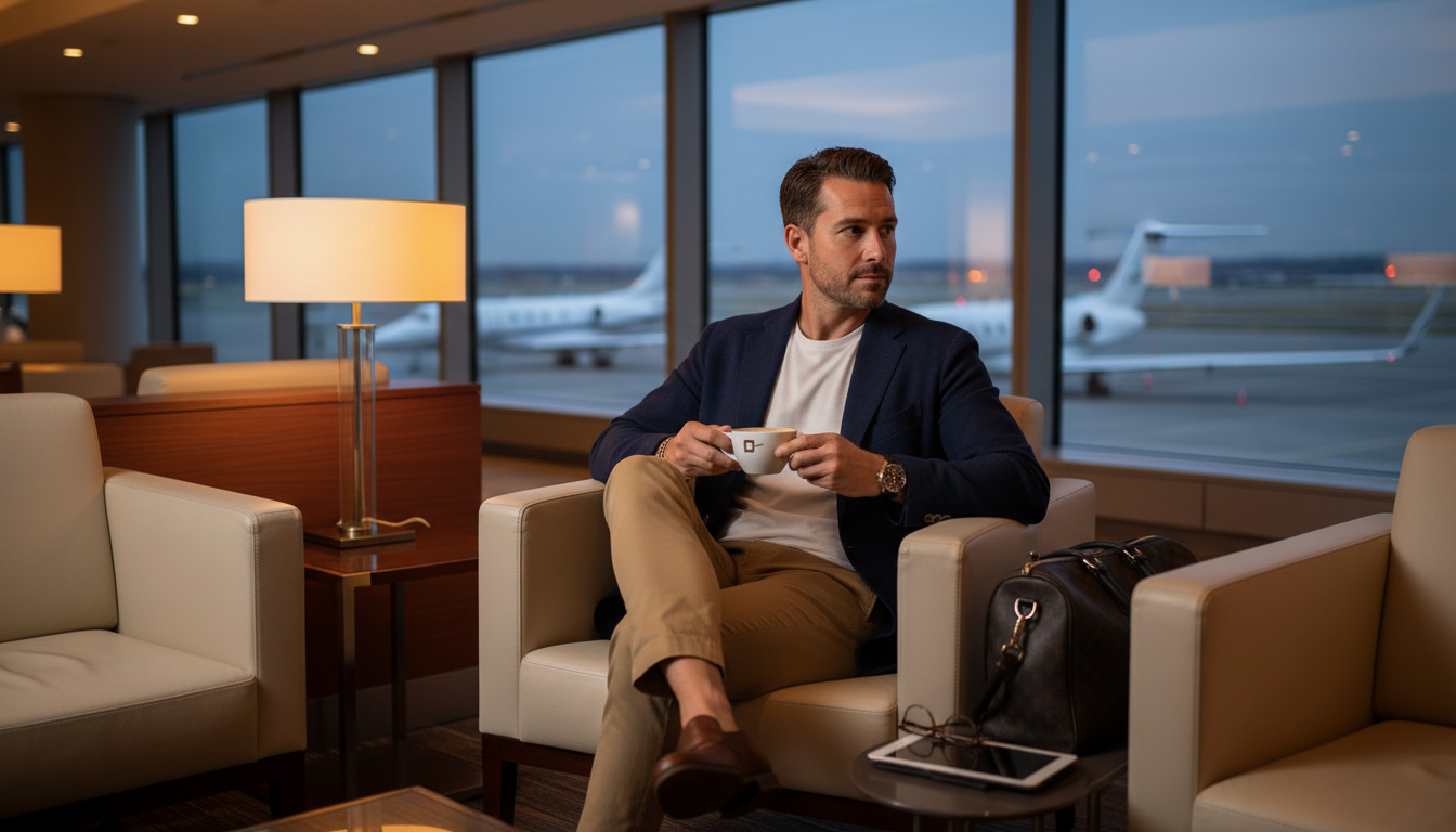 20 Airport Outfit Ideas for Stylish Men 1 Airport Outfit Ideas For Men