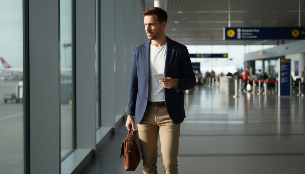 20 Airport Outfit Ideas for Stylish Men 10 image 469