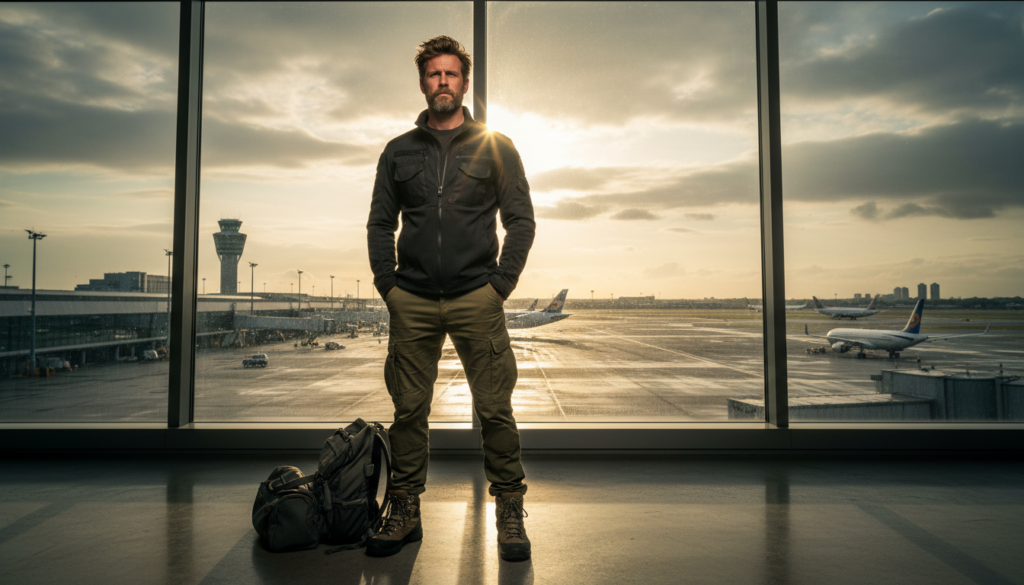 20 Airport Outfit Ideas for Stylish Men 12 image 471