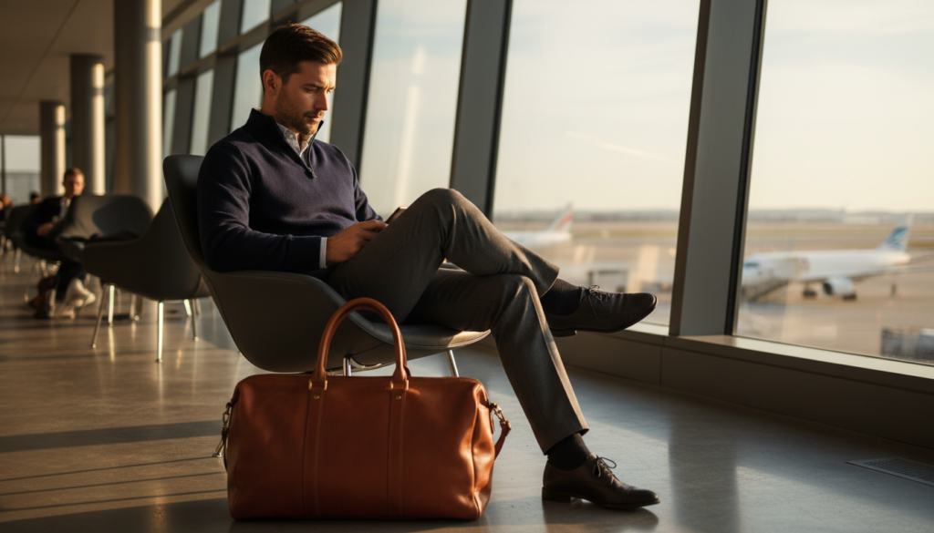 20 Airport Outfit Ideas for Stylish Men 14 image 473