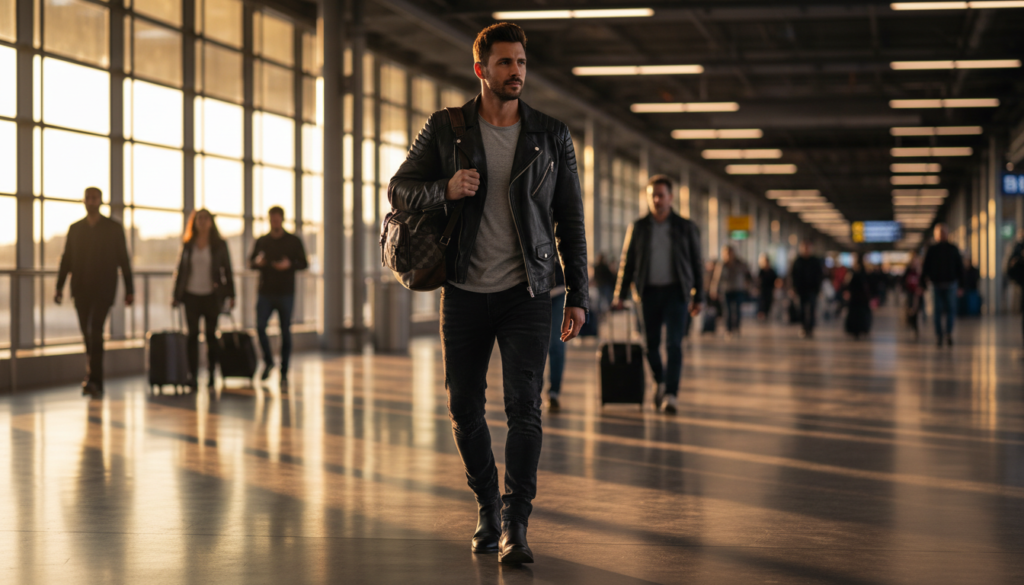 20 Airport Outfit Ideas for Stylish Men 15 image 474