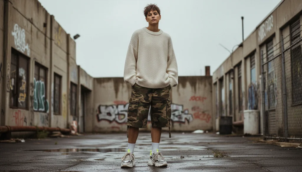 25 Stylish Camo Shorts Outfits for Men to Rock This Summer 12 image 560