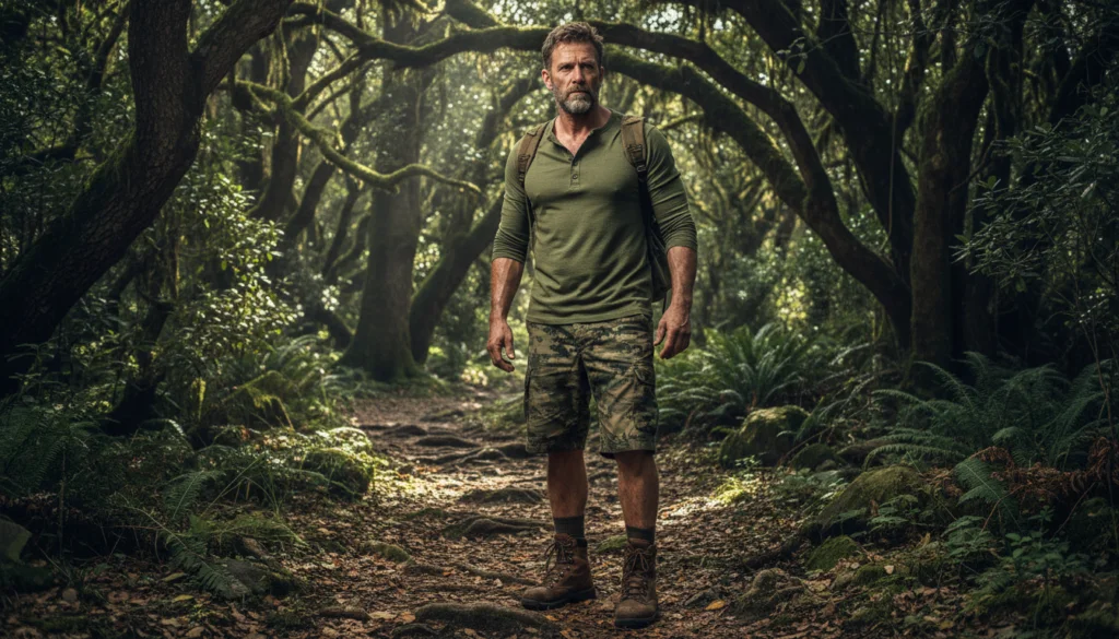 25 Stylish Camo Shorts Outfits for Men to Rock This Summer 11 image 564