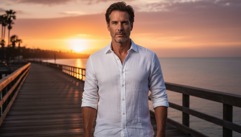 24 Best Men's Linen Shirts to Stay Cool This Summer 2 image 609