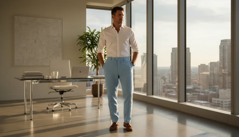 Men’s Linen Pants Outfits For Summer