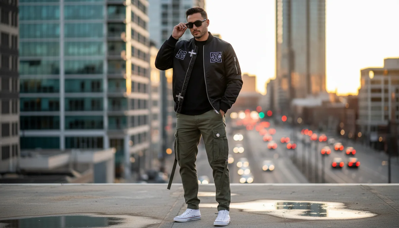 24 Bold DC Shoes Outfit Styles for Men 1 DC Shoes Outfit Styles