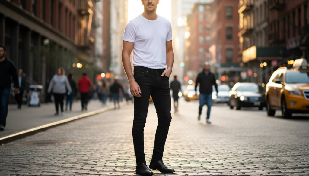 25 Stylish Black Pants Outfits for Men 2 image 88