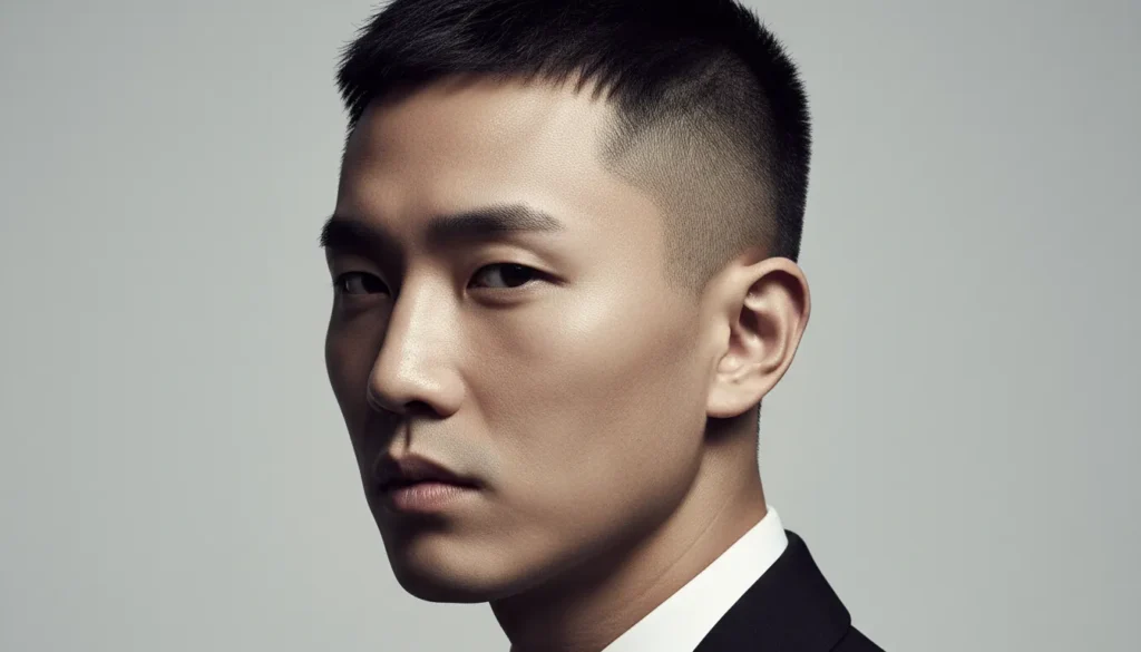 Right-click to download korean buzz cut fade