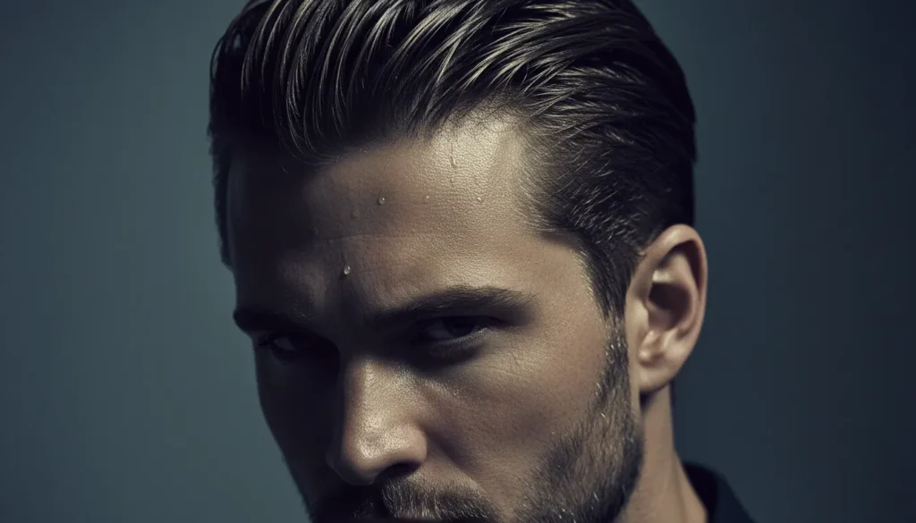 Right-click to download wet texture hair