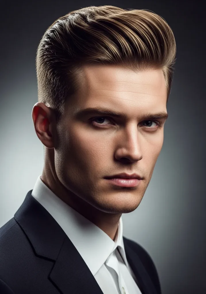Classic Undercut Pompadour