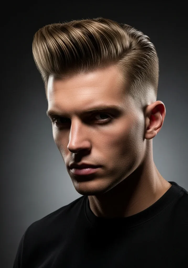 Skin Fade Undercut Pompadour