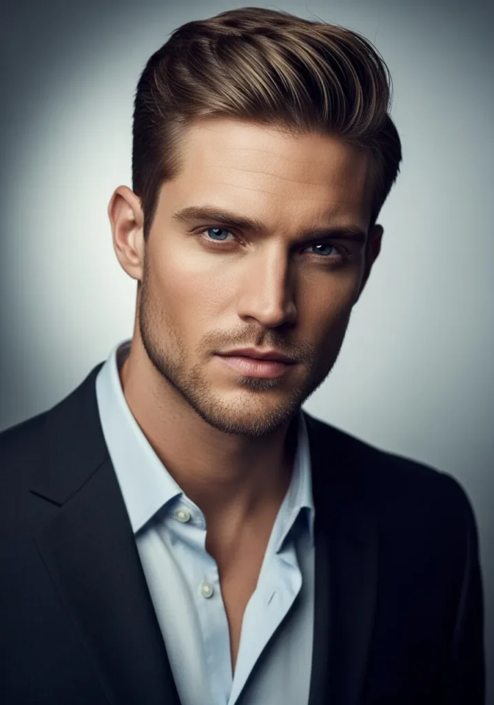 Low-Volume Undercut Pompadour