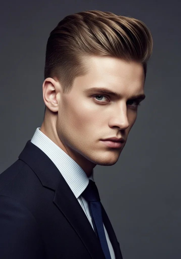 Short Undercut Pompadour