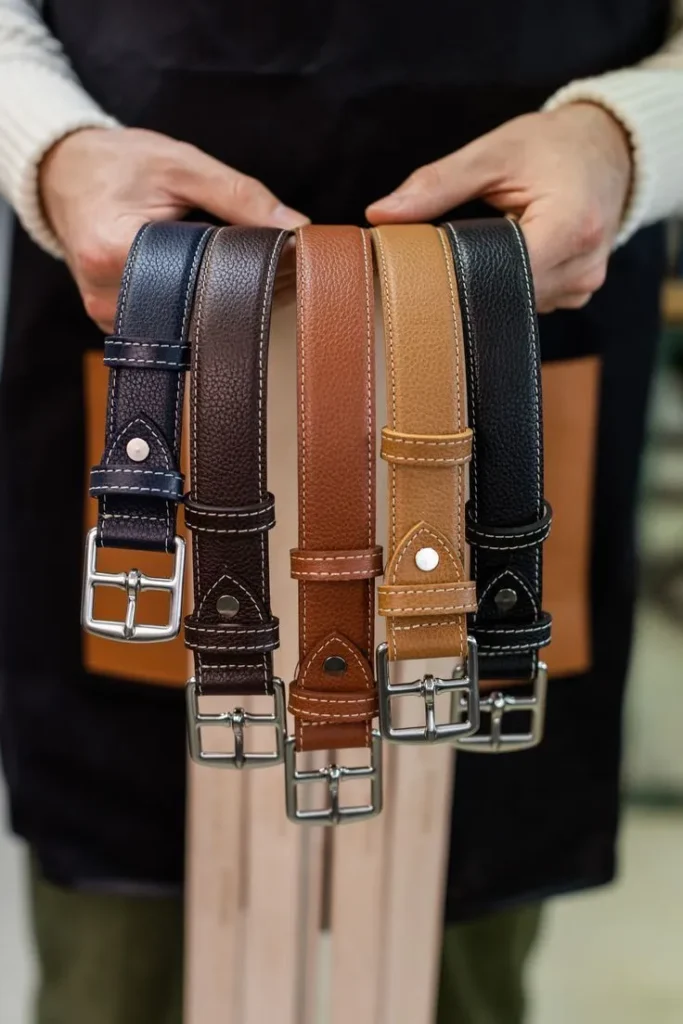 Brown Leather Belt