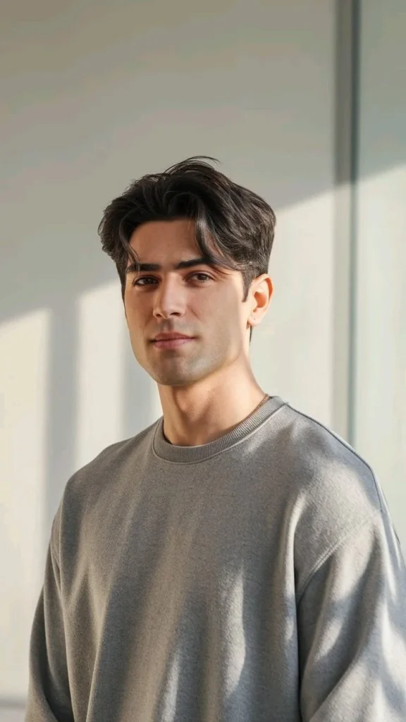 Grey Crew Neck Sweatshirt