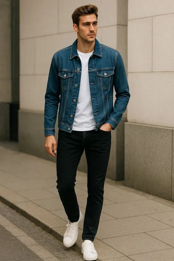 How to Wear a Denim Jacket for Men Style Tips Outfit Combinations – VAGA mens magazine