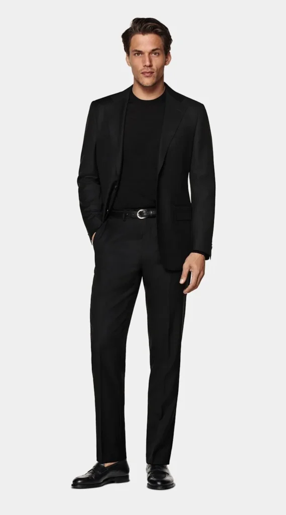 22 Classy Outfits Men Will Love to Try 22 Sleek Monochrome Black