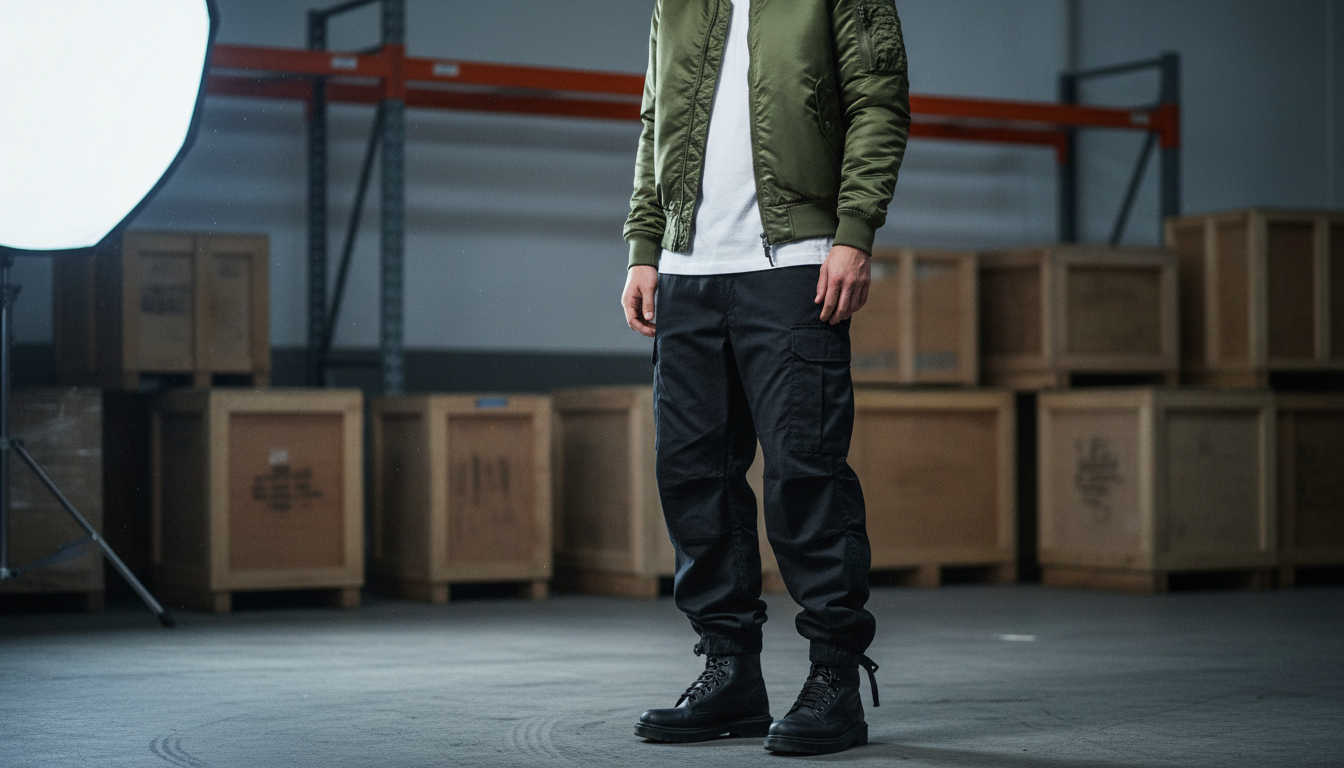 Right-click to download classic olive bomber jacket