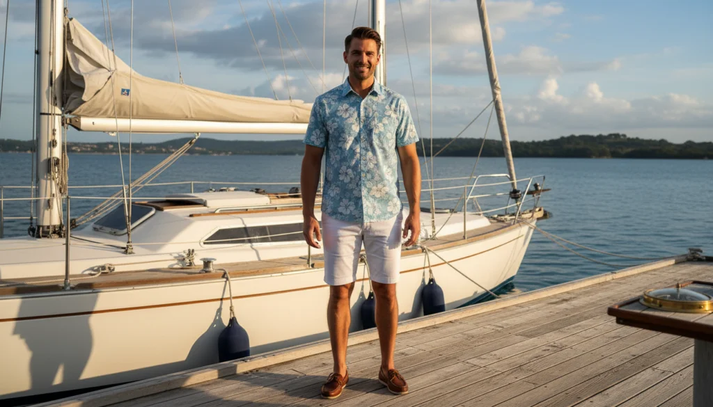 25 Hawaiian Shirt Outfit Ideas for Men 14 image 1012