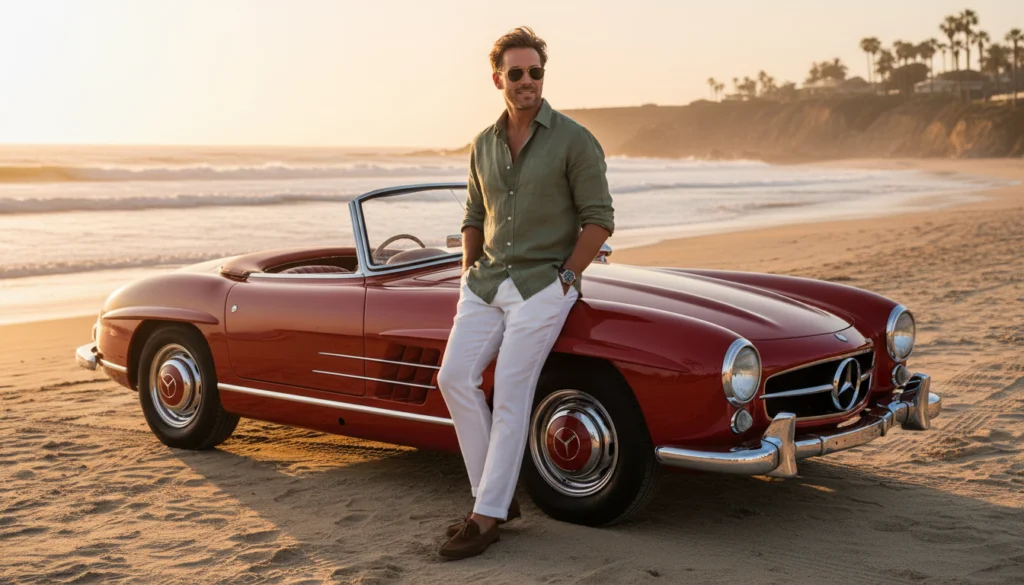 24 Cool White Pants Outfits for Men 3 image 102
