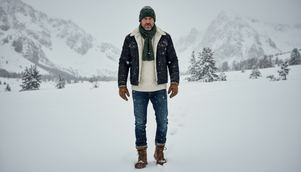 24 Dark Blue Jeans Outfit Ideas for Men 20 image 1046