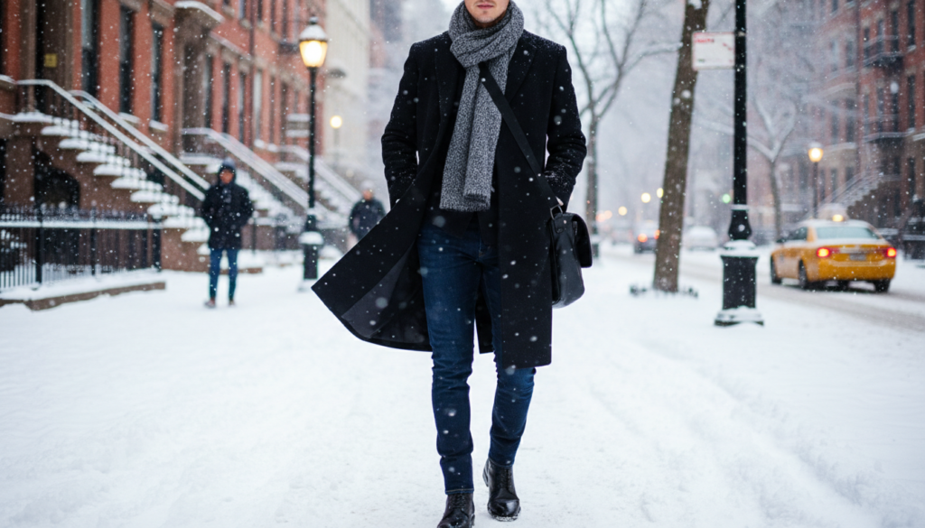 24 Dark Blue Jeans Outfit Ideas for Men 15 image 1050