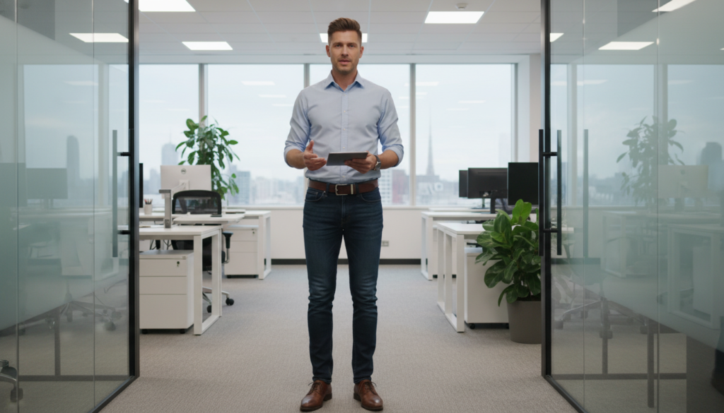 24 Dark Blue Jeans Outfit Ideas for Men 6 image 1064