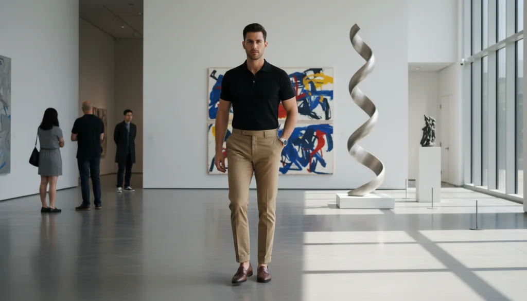 23 Best Khaki Pants Outfit Ideas for Men 6 image 1088