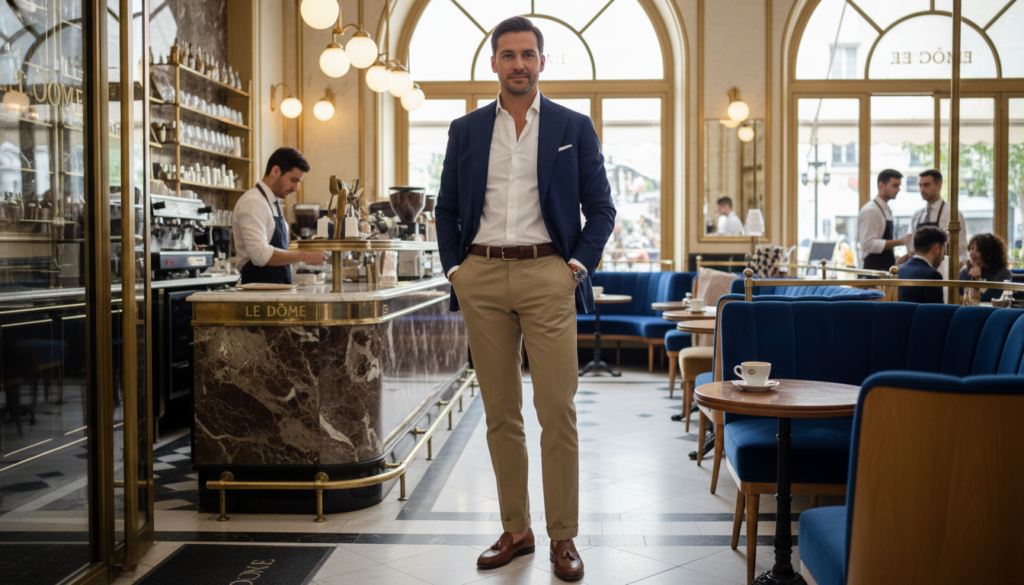 23 Best Khaki Pants Outfit Ideas for Men 3 image 1096